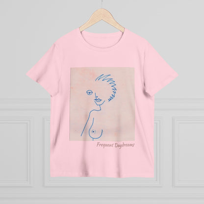 Women’s Maple Tee - Frequent Daydreams Sketch No.46
