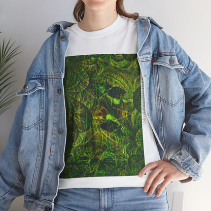 Unisex Heavy Cotton Tee - Green Leaf