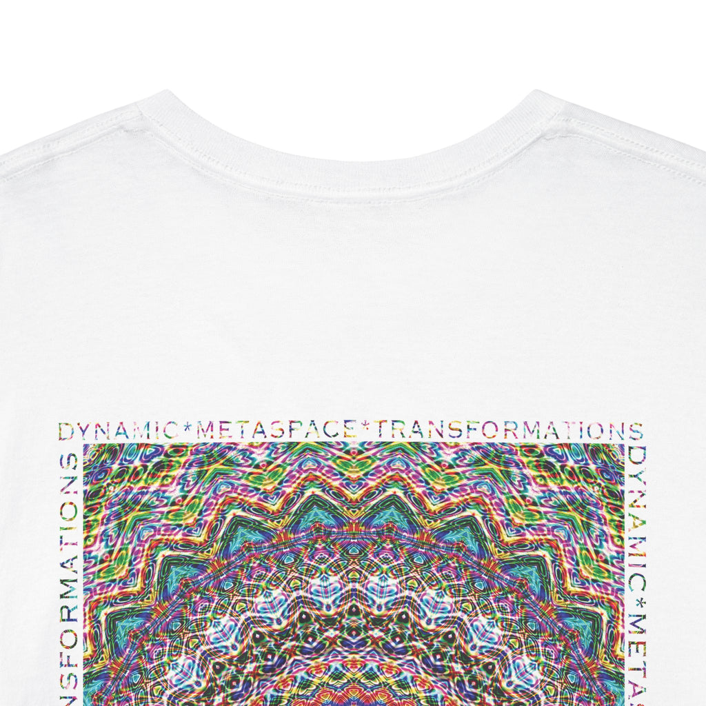 Unisex Heavy Cotton Tee (Back) - DMT Seer No.7
