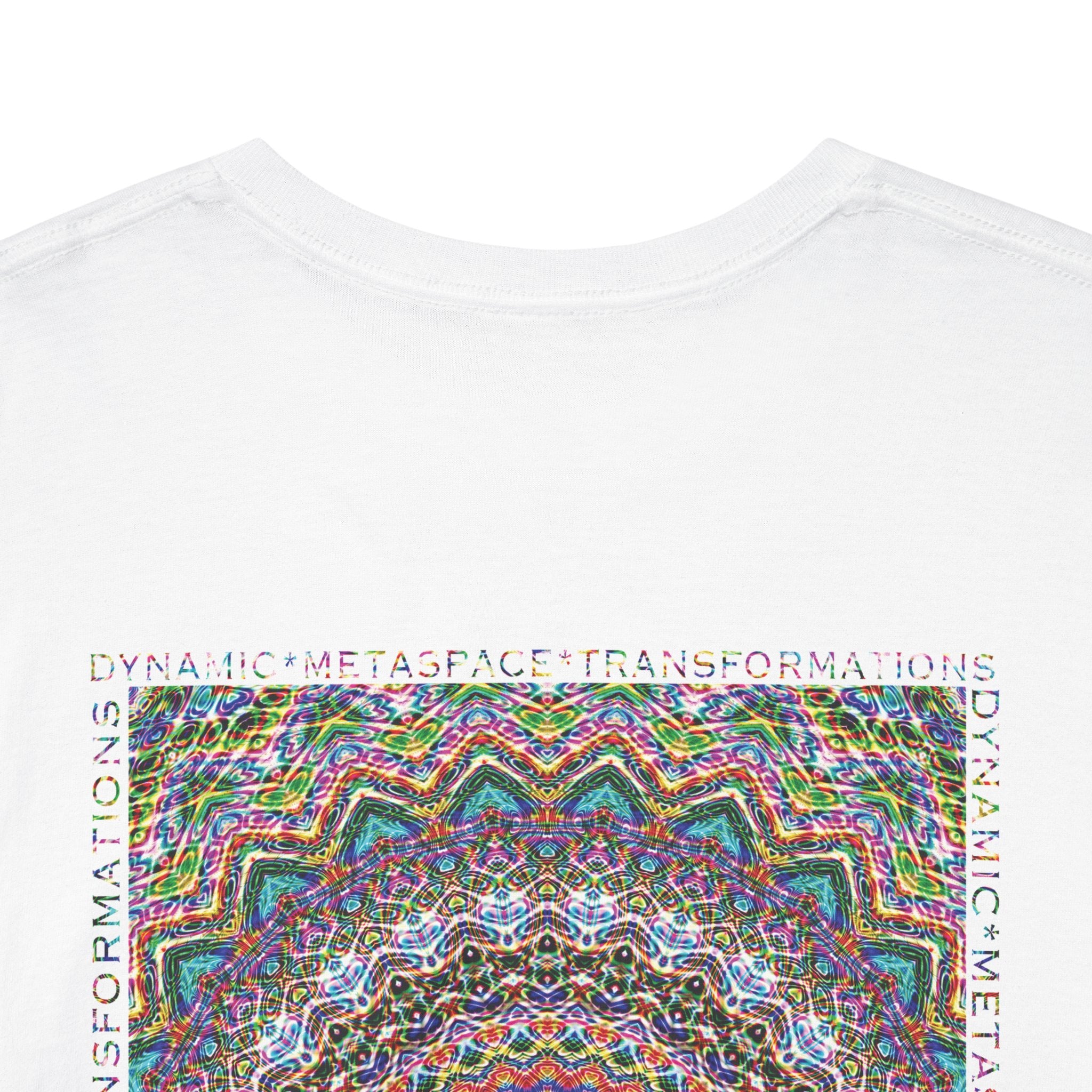 Unisex Heavy Cotton Tee (Back) - DMT Seer No.7