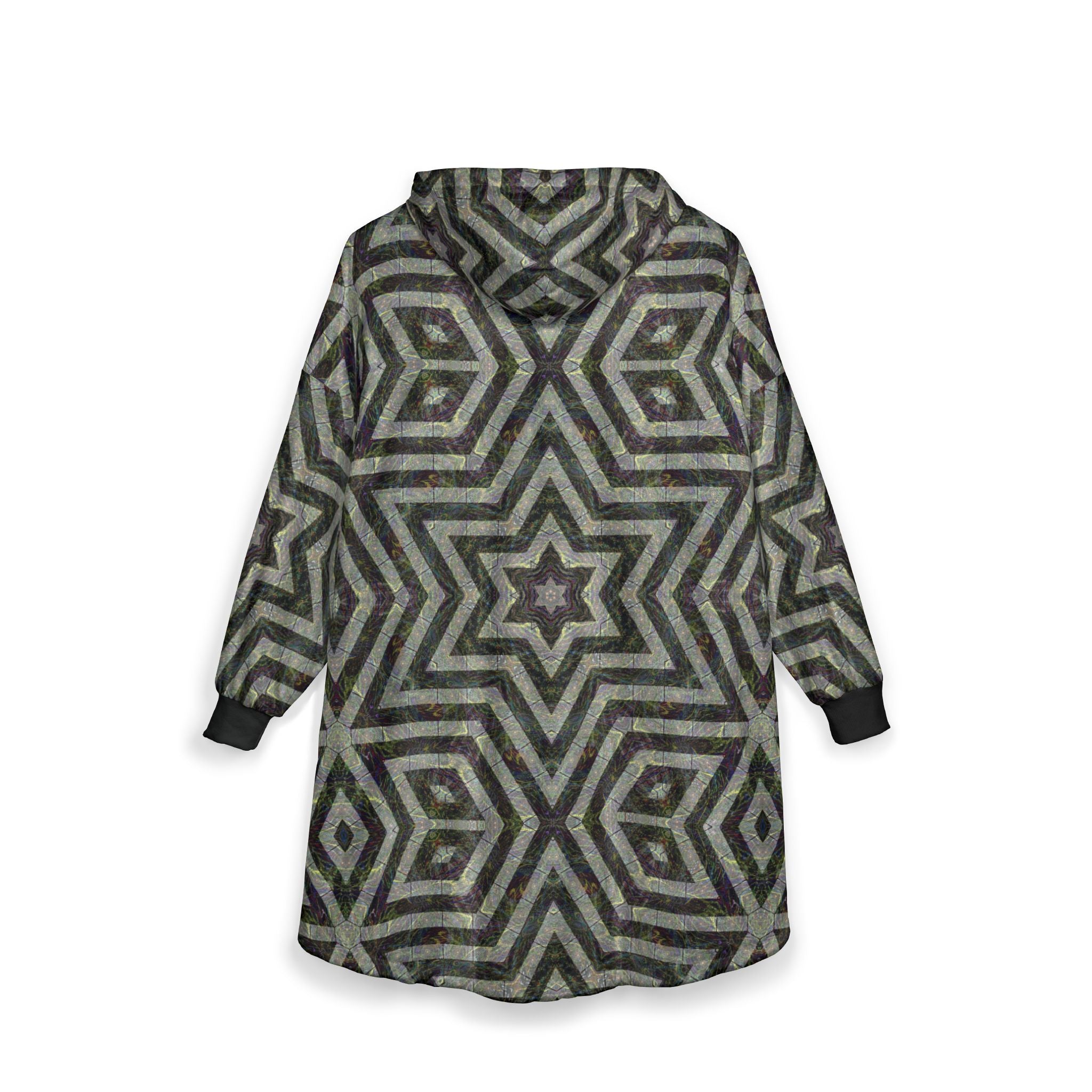 Unisex Hooded Blanket - P5 Kaleidoscopic No. 11