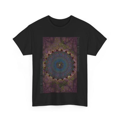 Unisex Heavy Cotton Tee - Love Light Spheres No. L8S1