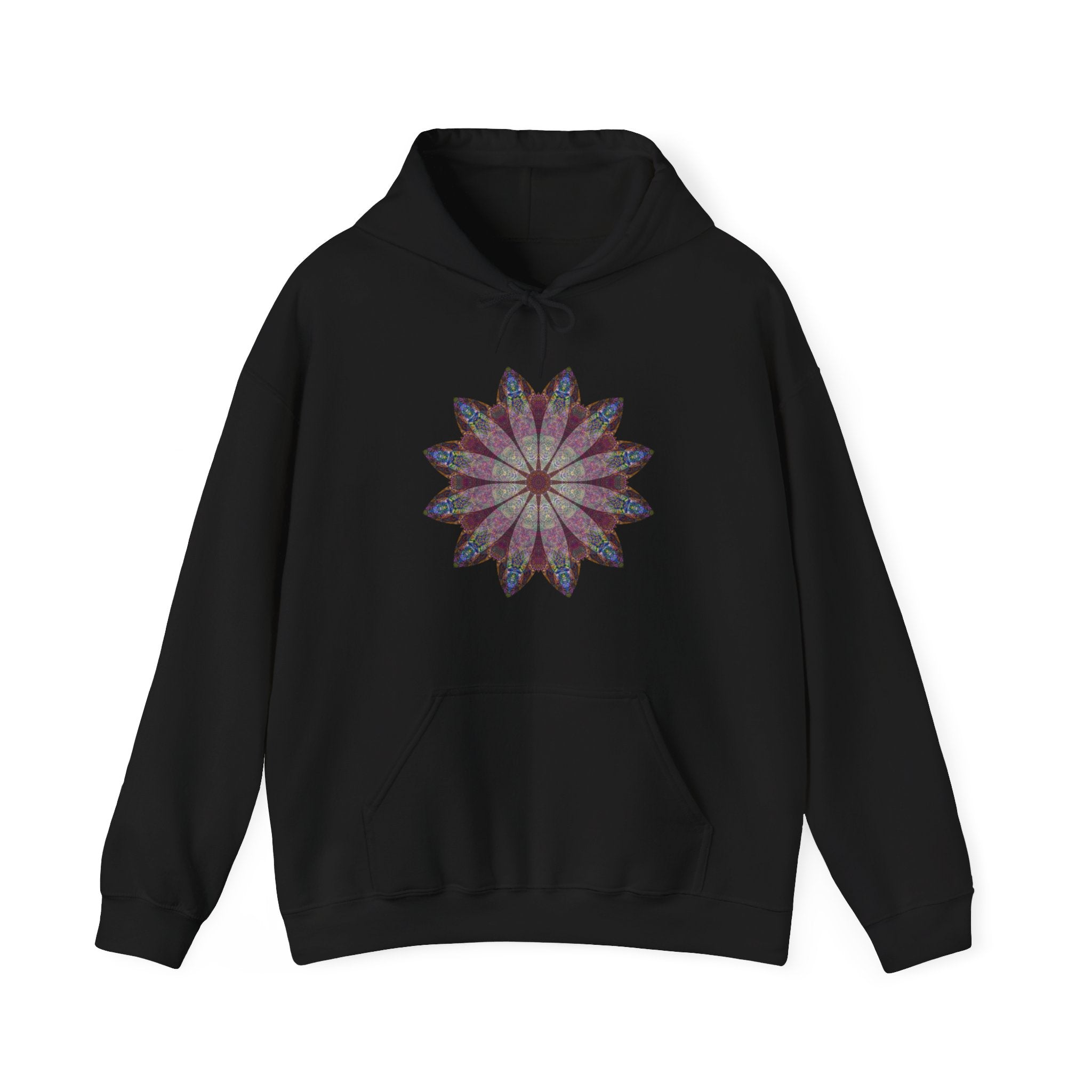 Unisex Heavy Blend™ Hooded Sweatshirt - Love Light Mandalas No.9