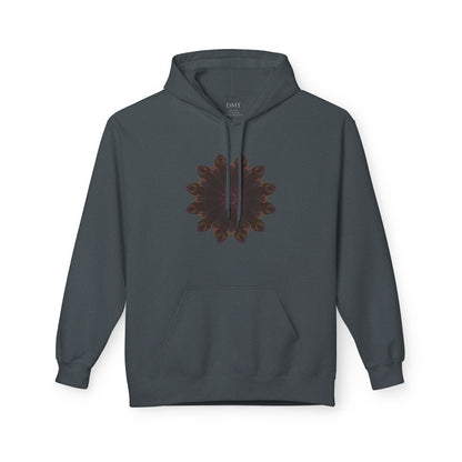Unisex Midweight Softstyle Fleece Hoodie - Love Light Mandalas No.12