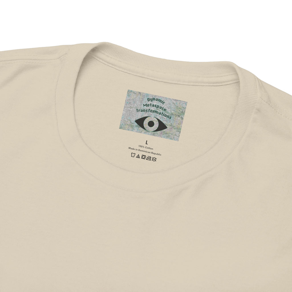Unisex Heavy Cotton Tee (Back) - DMT Seer No.10