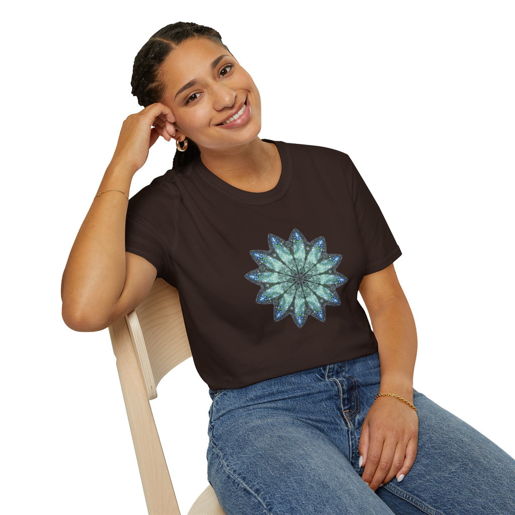 Unisex Softstyle T-Shirt - Love Light Mandalas No.20