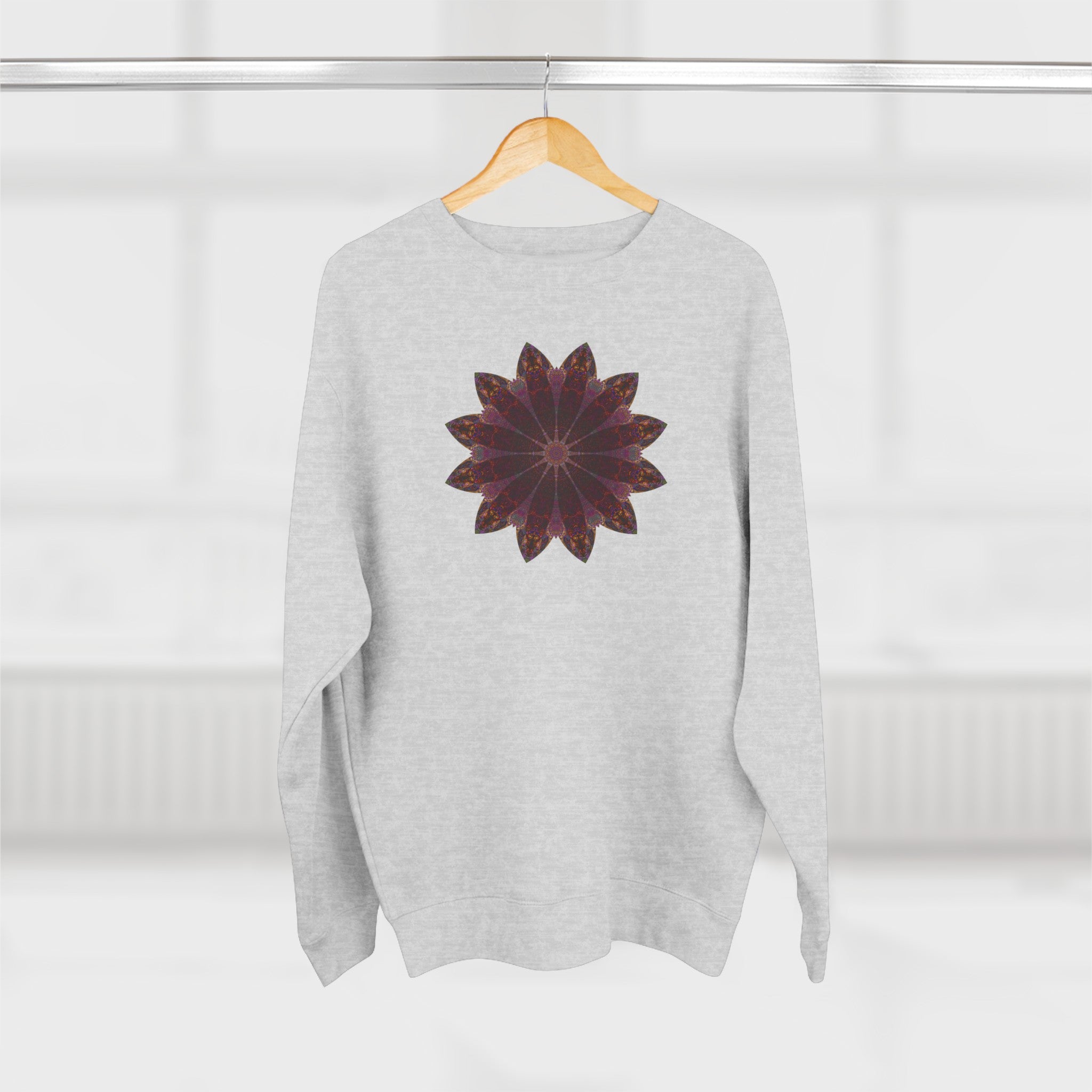 Unisex Crewneck Sweatshirt - Love Light Mandalas No.5