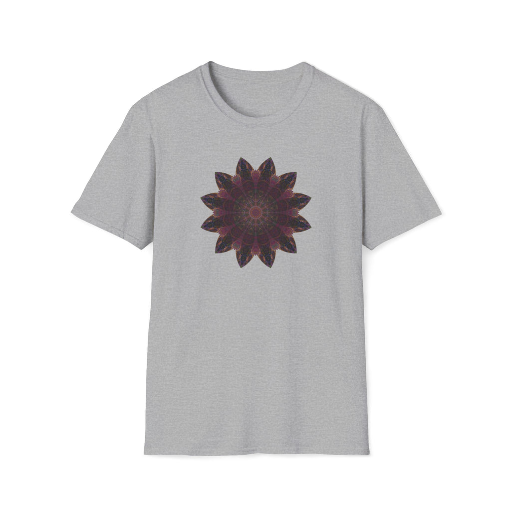Unisex Softstyle T-Shirt - Love Light Mandalas No.8