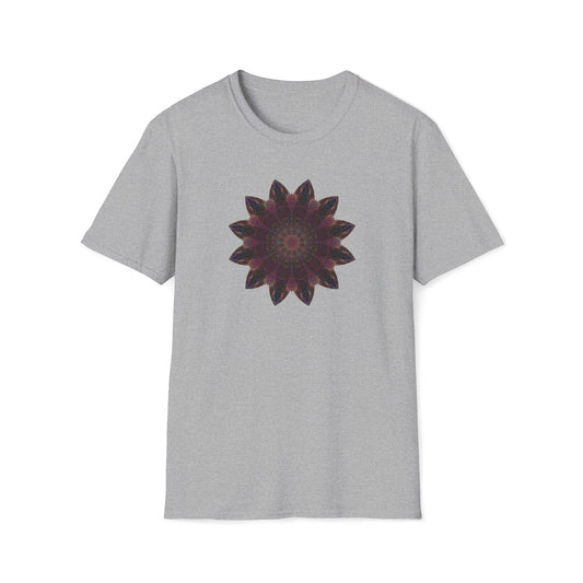 Unisex Softstyle T-Shirt - Love Light Mandalas No.8
