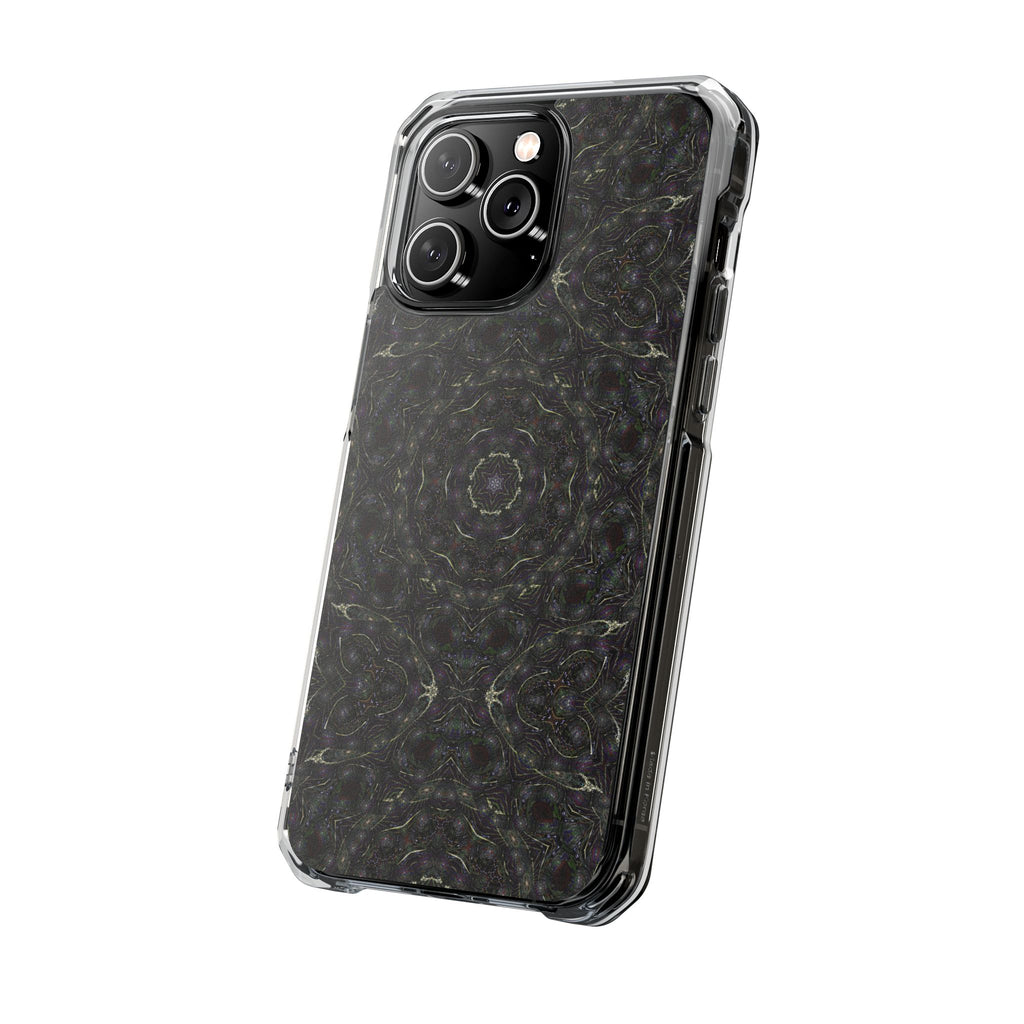 iPhone 14 Magnetic Clear Impact Case - P5 Kaleidoscopic No.18