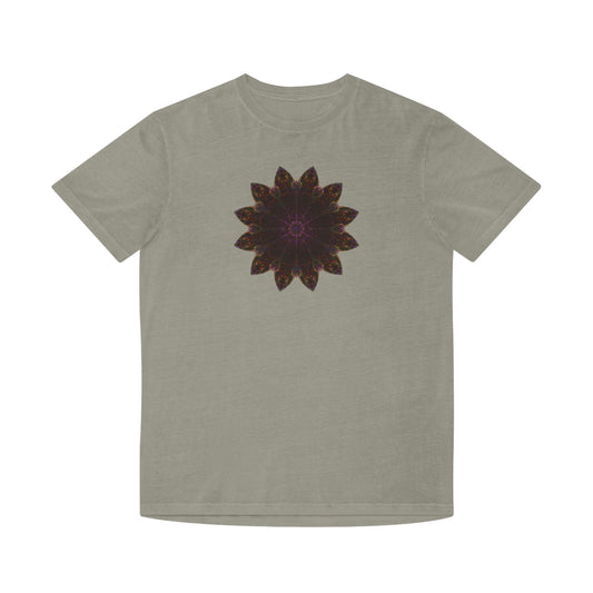 Unisex Faded Shirt - Love Light Mandalas No.12