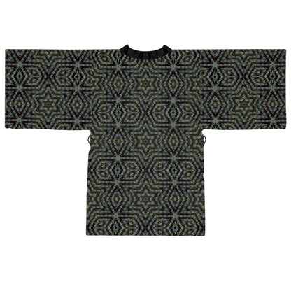 Long Sleeve Kimono Robe - P5 Kaleidoscopic No.10