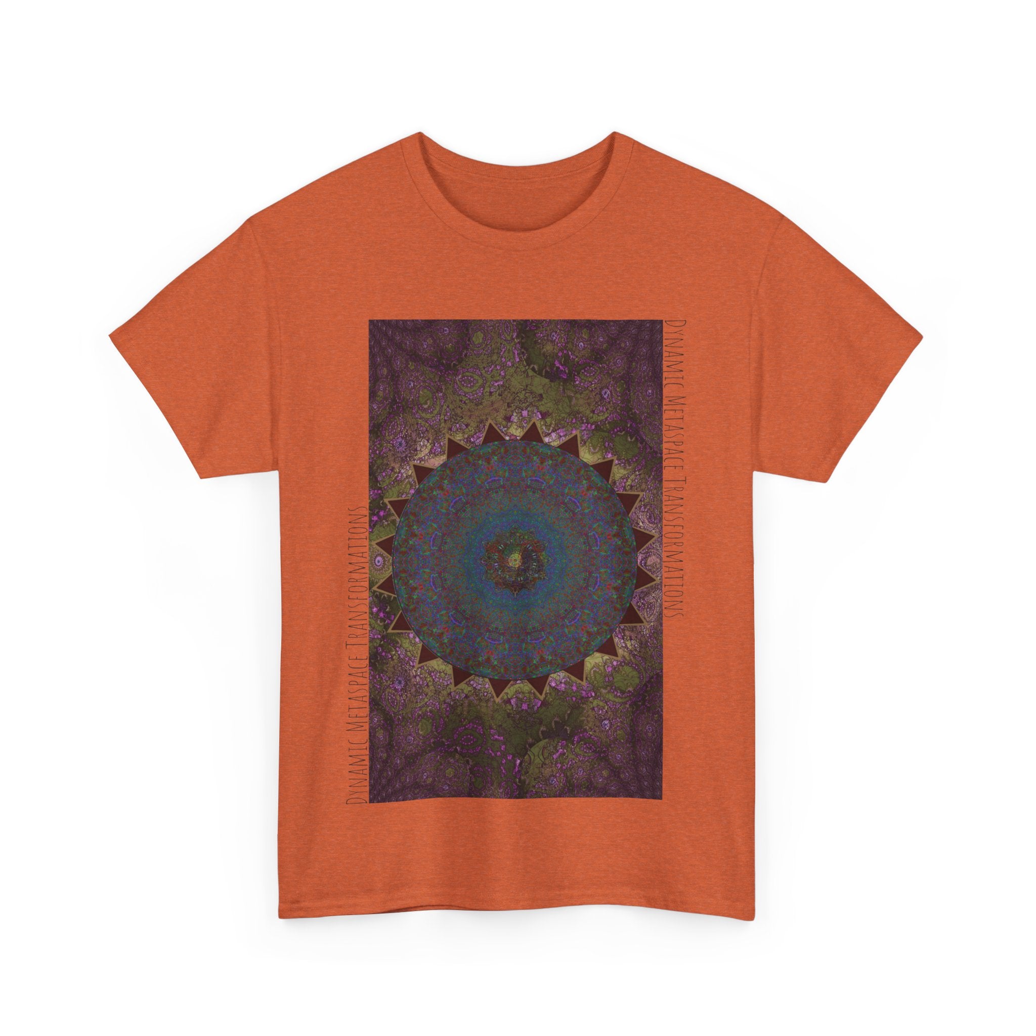 Unisex Heavy Cotton Tee - Love Light Spheres No. L8S1