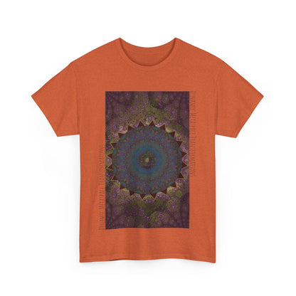Unisex Heavy Cotton Tee - Love Light Spheres No. L8S1