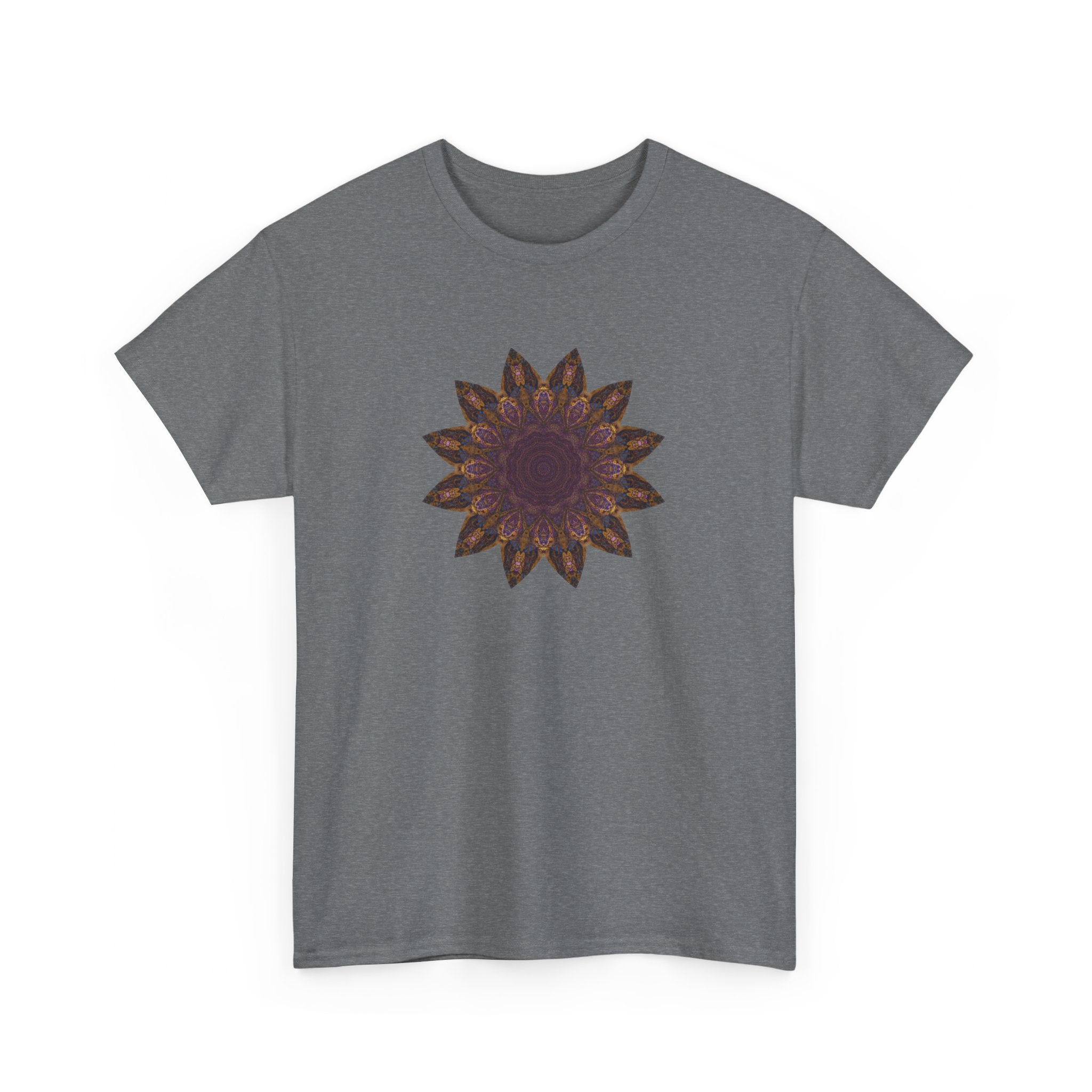 Unisex Heavy Cotton Tee - Love Light Mandalas No.1