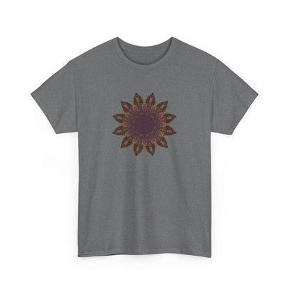 Unisex Heavy Cotton Tee - Love Light Mandalas No.1