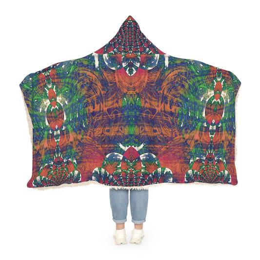 Snuggle Blanket - Love Light Fractals No.2