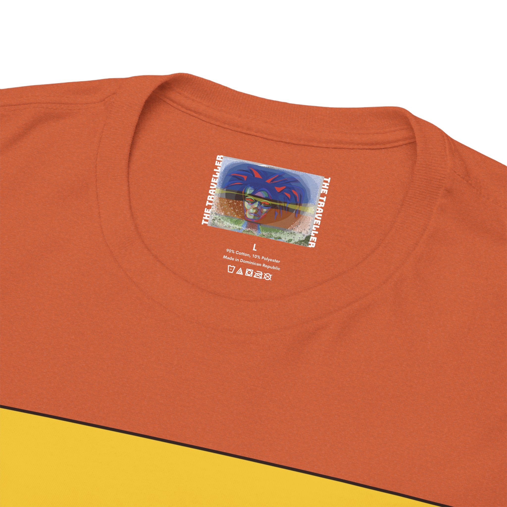 Unisex Heavy Cotton Tee - The Traveller Series (Fire)