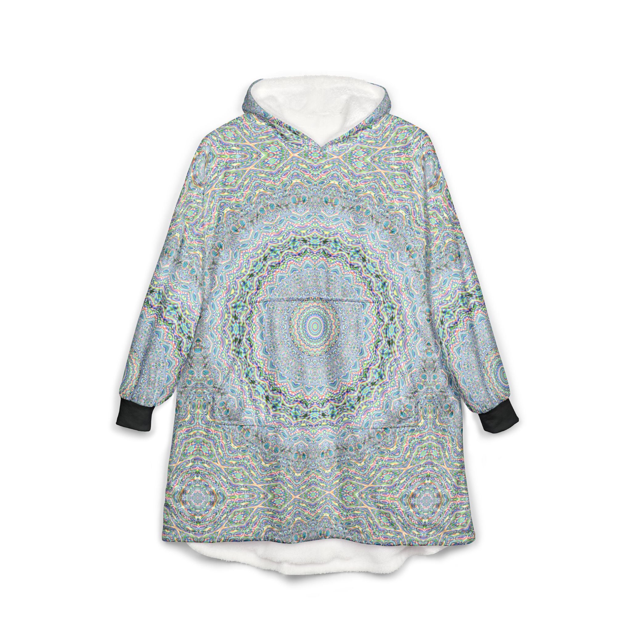 Unisex Hooded Blanket - DMT Seer No. 4
