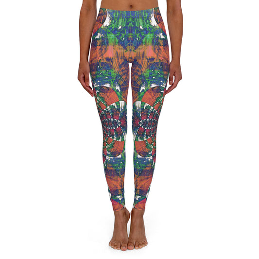 Spandex Leggings - Love Light Fractals No.2