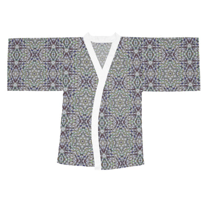 Long Sleeve Kimono Robe - P5 Kaleidoscopic No.21