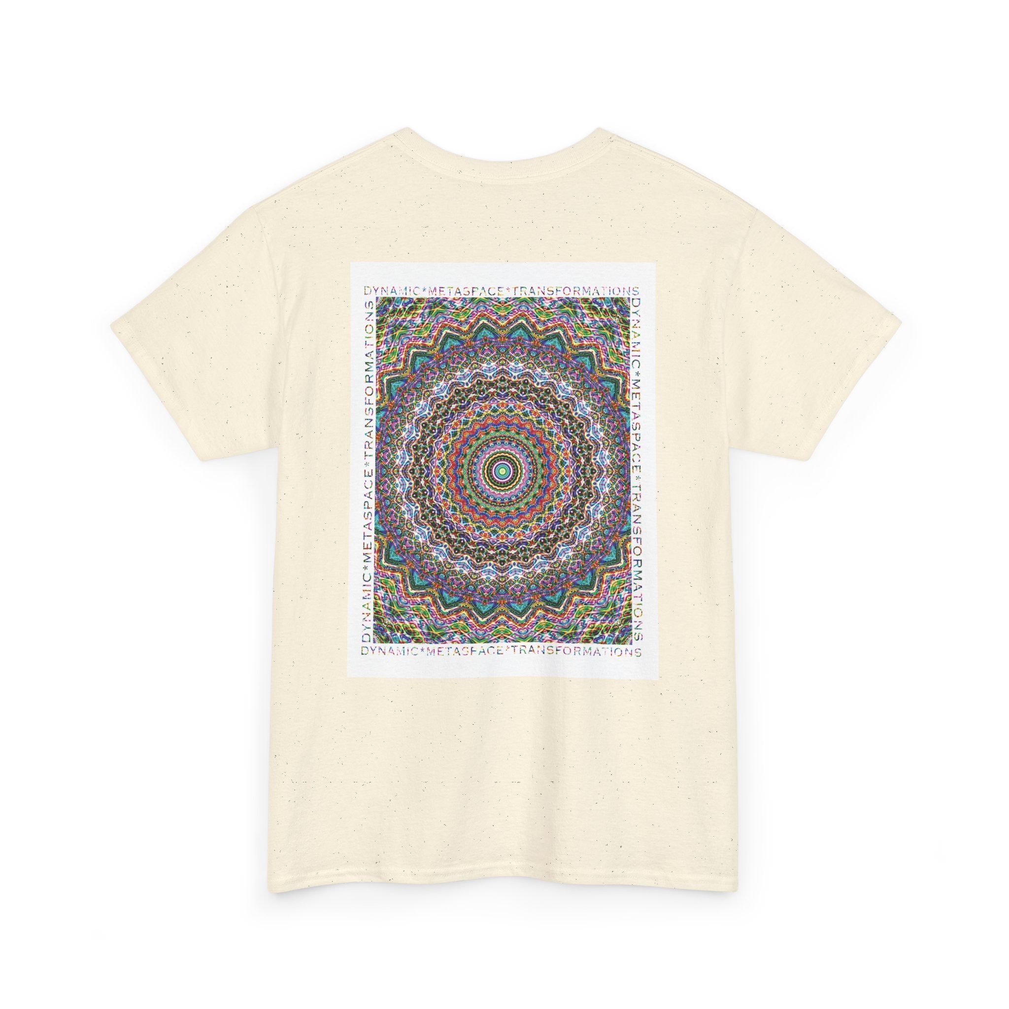 Unisex Heavy Cotton Tee (Back) - DMT Seer No.7