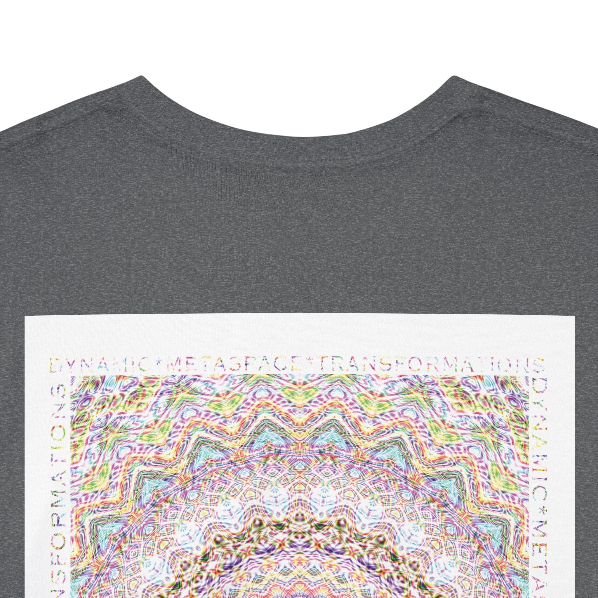 Unisex Heavy Cotton Tee (Back) - DMT Seer No.8