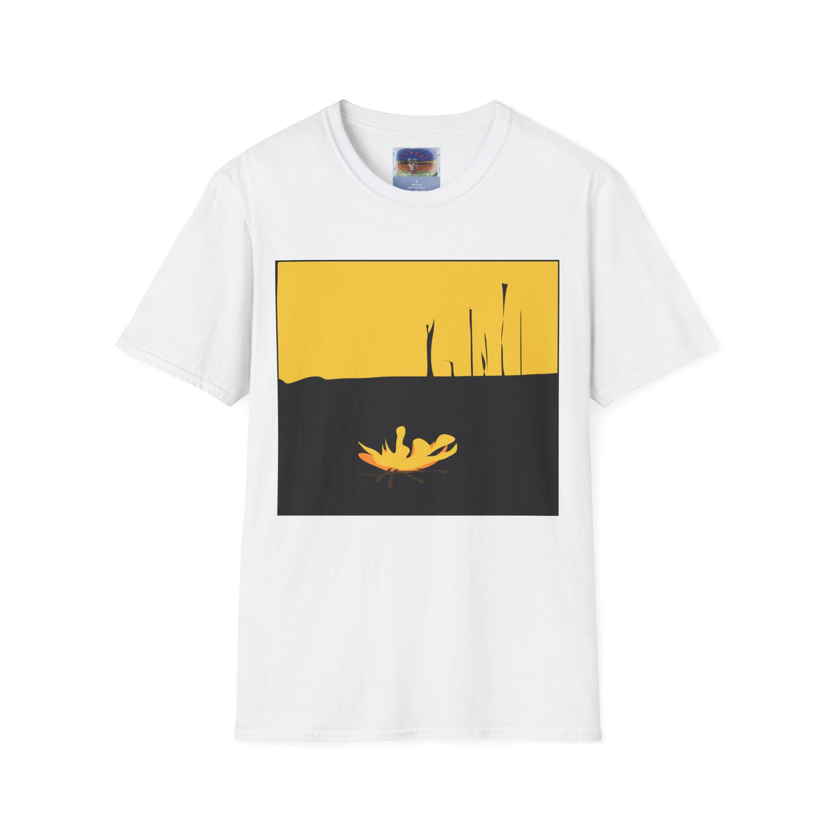 Unisex Softstyle T-Shirt - The Traveller Series (Fire)