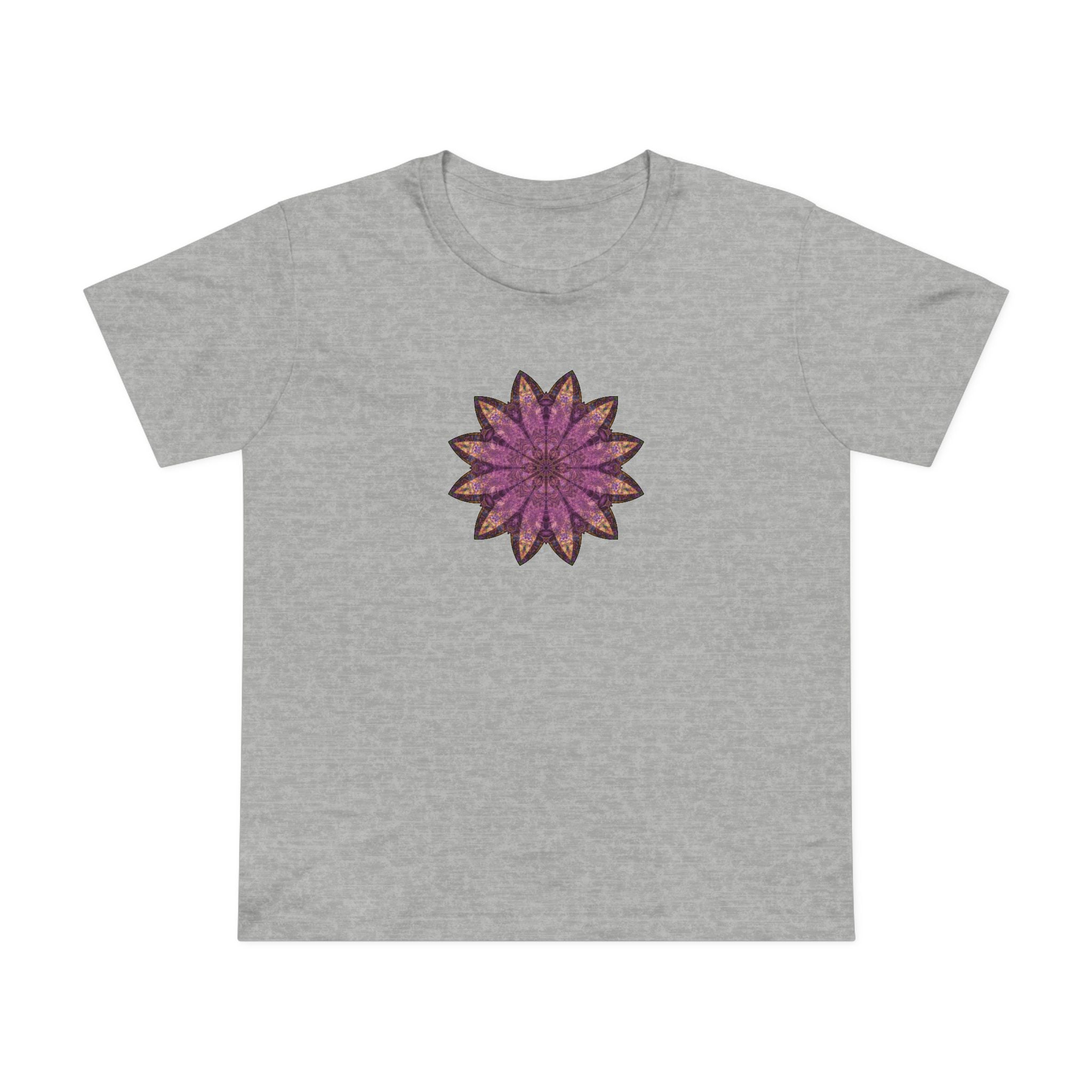 Women’s Maple Tee - Love Light Mandalas No.16