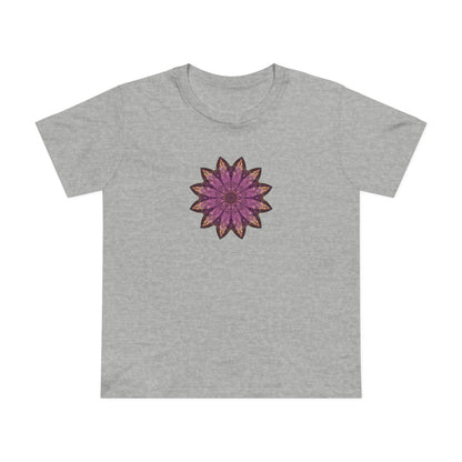 Women’s Maple Tee - Love Light Mandalas No.16