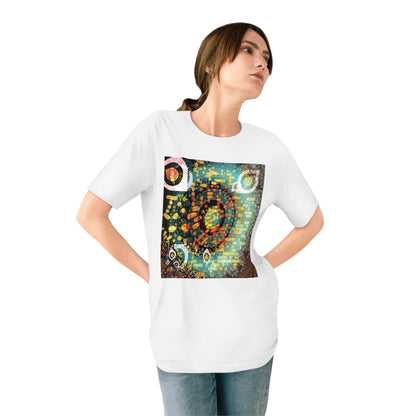 Organic Staple T-shirt - Psychedelic QR No.1