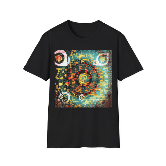 Unisex Softstyle T-Shirt - Psychedelic QR No.1