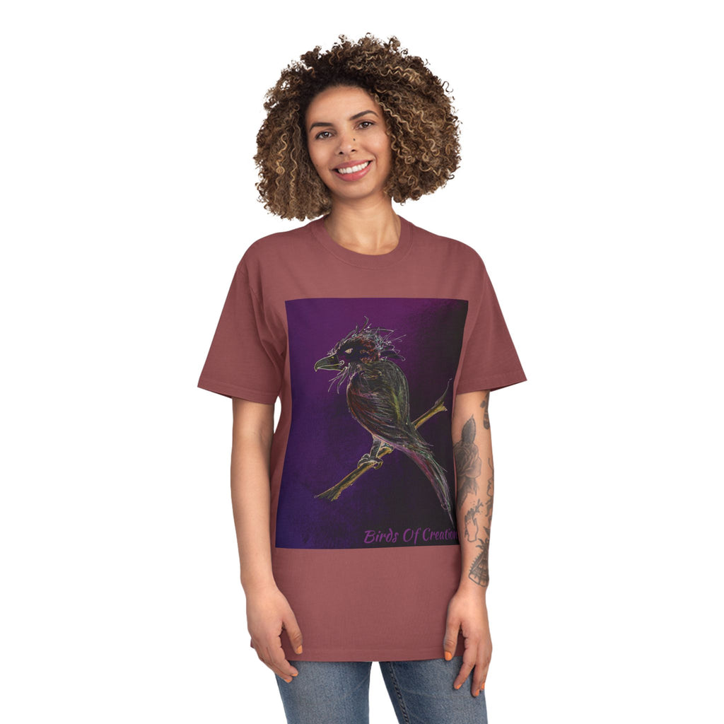 Unisex Faded Shirt - Birds Of Creation No.1