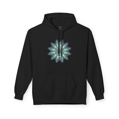 Unisex Midweight Softstyle Fleece Hoodie - Love Light Mandalas No.20