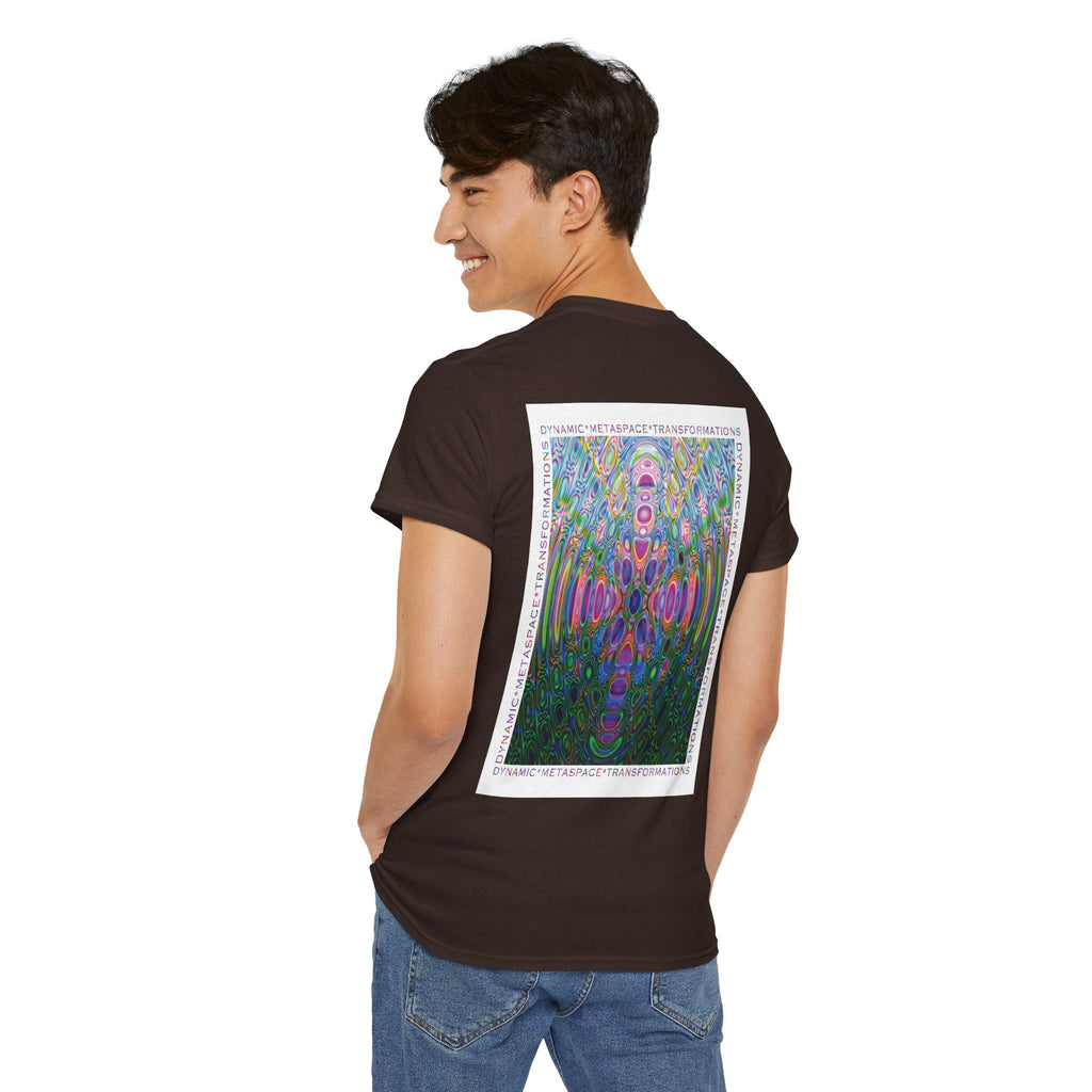 Unisex Heavy Cotton Tee (Back) - DMT Seer No.2
