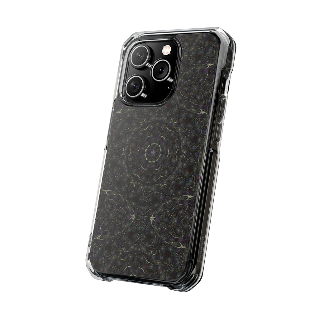 iPhone 14 Magnetic Clear Impact Case - P5 Kaleidoscopic No.18