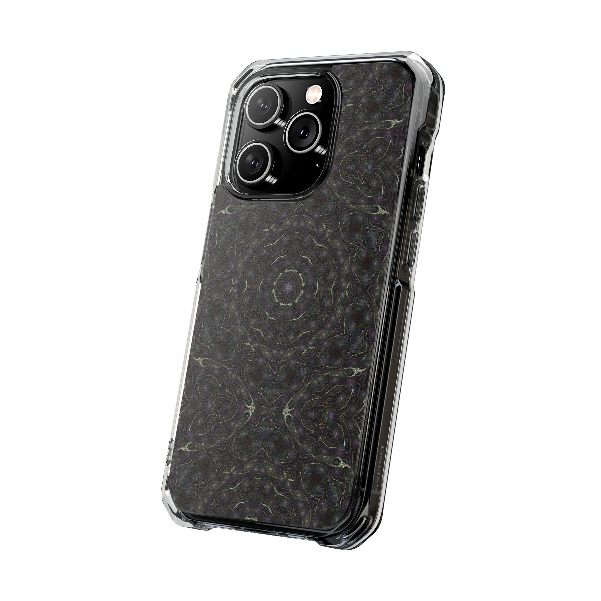 iPhone 14 Magnetic Clear Impact Case - P5 Kaleidoscopic No.18