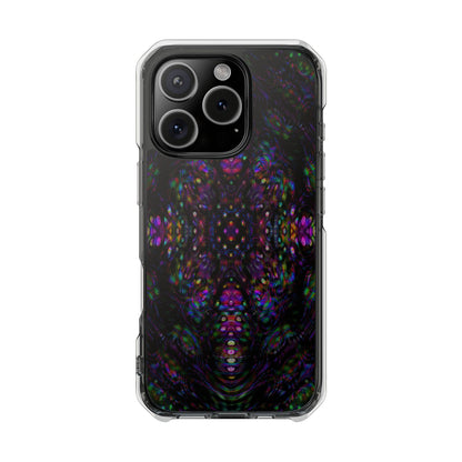 iPhone 16 Magnetic Clear Impact Case - DMT Scribe Tiles No.3