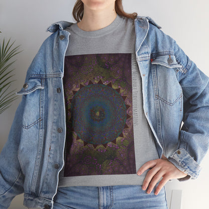 Unisex Heavy Cotton Tee - Love Light Spheres No. L8S1