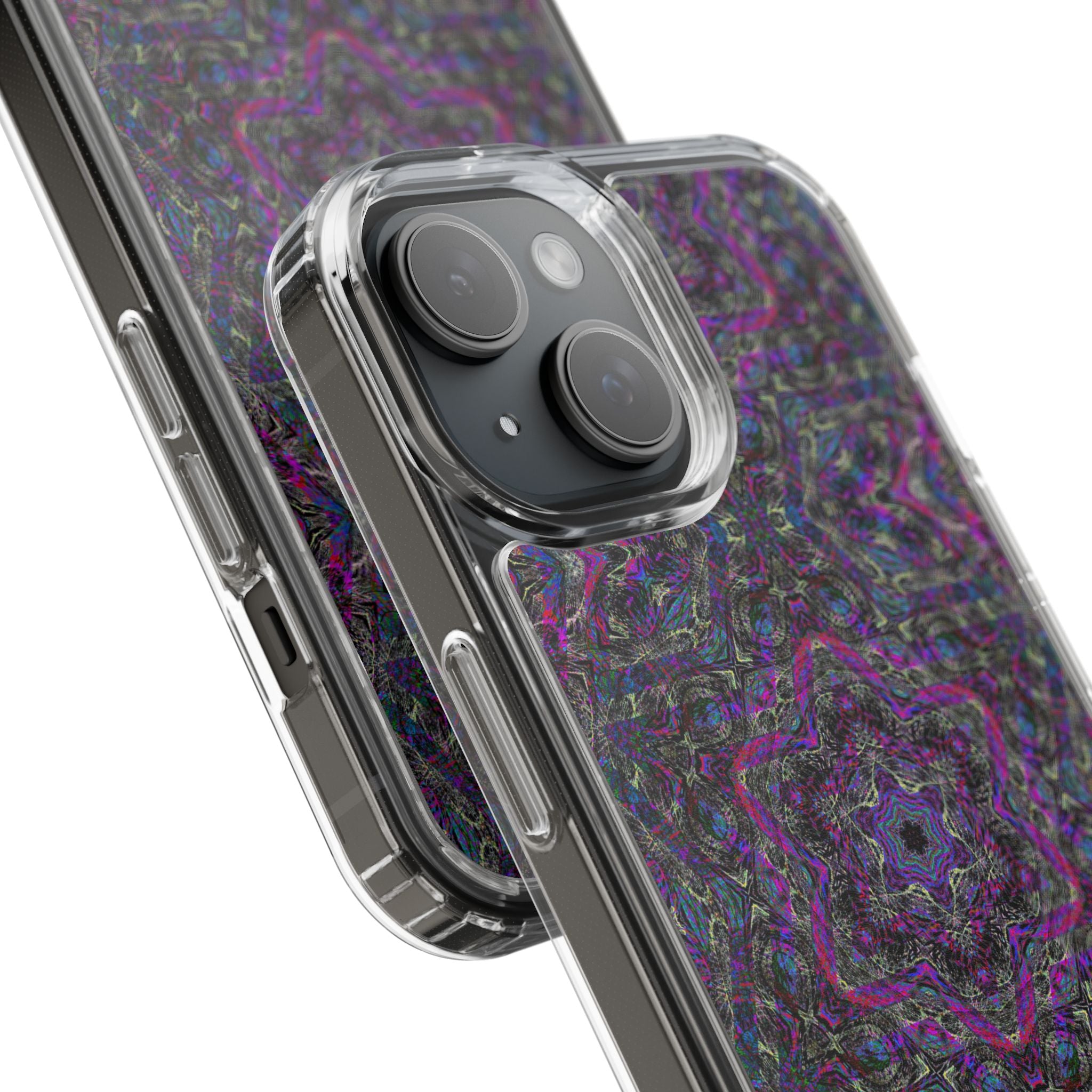 iPhone 15 Clear Case – P5 Kaleidoscopic No.33