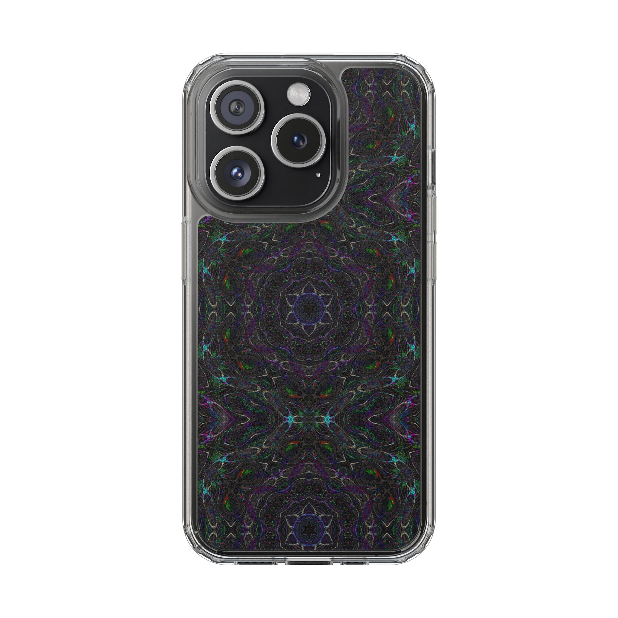 iPhone 15 Clear Case – P5 Kaleidoscopic No.32