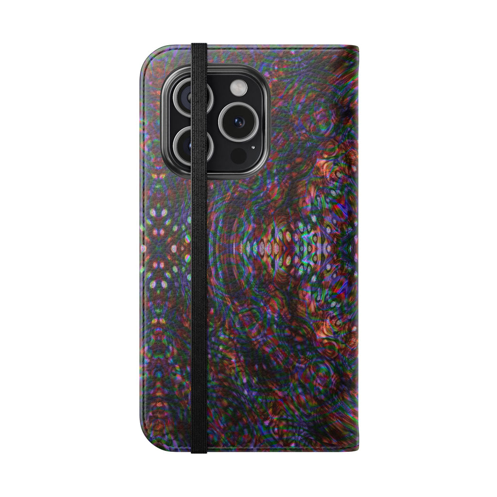 iPhone 15 Flip Case - DMT Scribe Tiles No.1