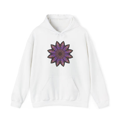 Unisex Heavy Blend™ Hooded Sweatshirt - Love Light Mandalas No.23