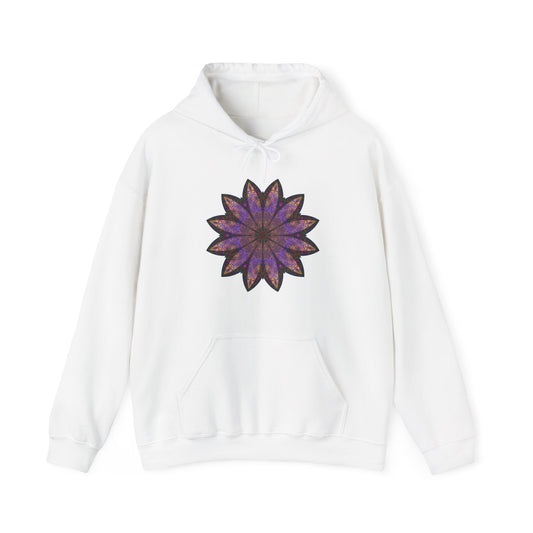 Unisex Heavy Blend™ Hooded Sweatshirt - Love Light Mandalas No.23