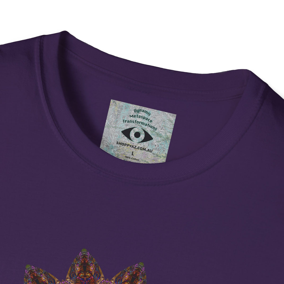 Unisex Softstyle T-Shirt - Love Light Mandalas No.5