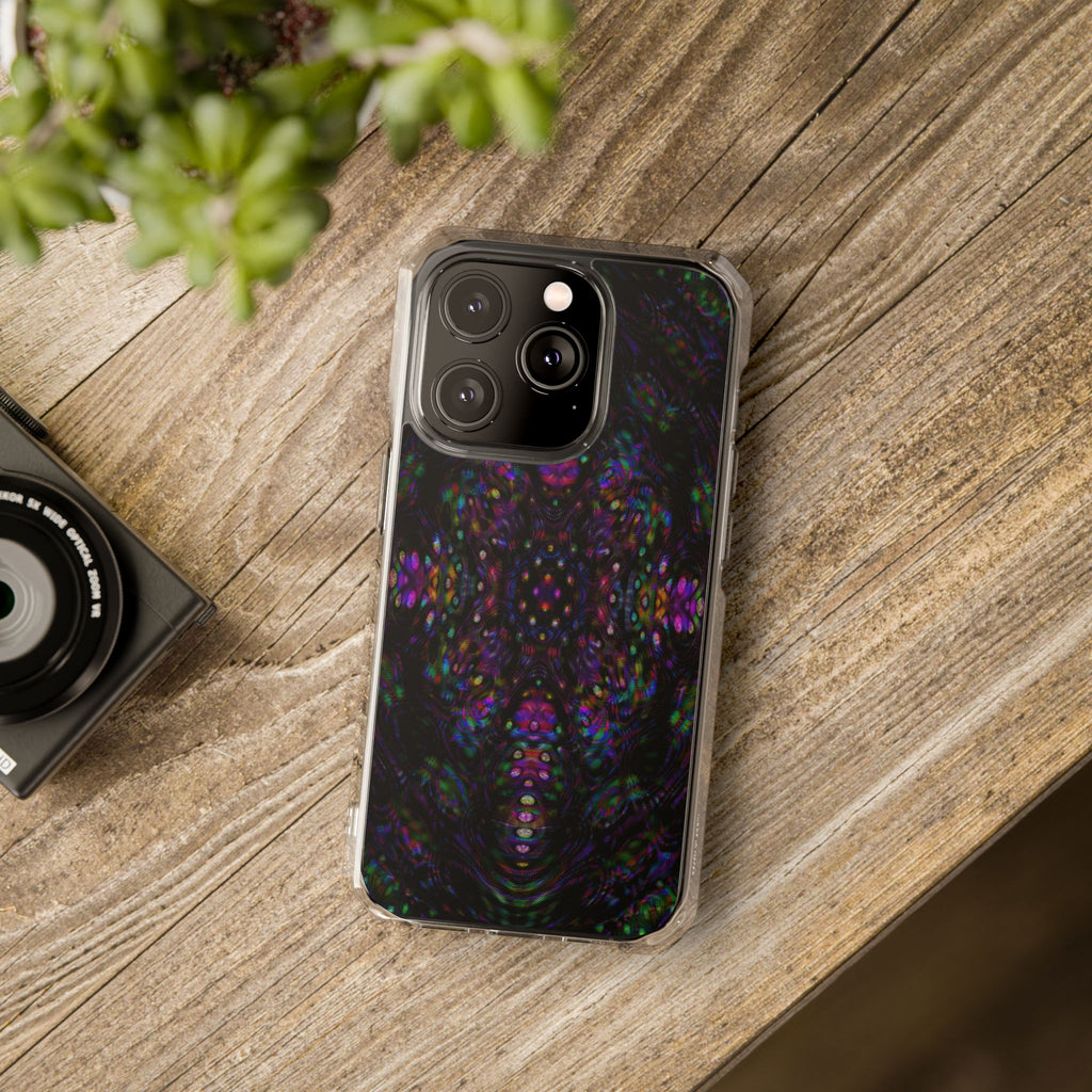 iPhone 14 Magnetic Clear Impact Case - DMT Scribe Tiles No.3