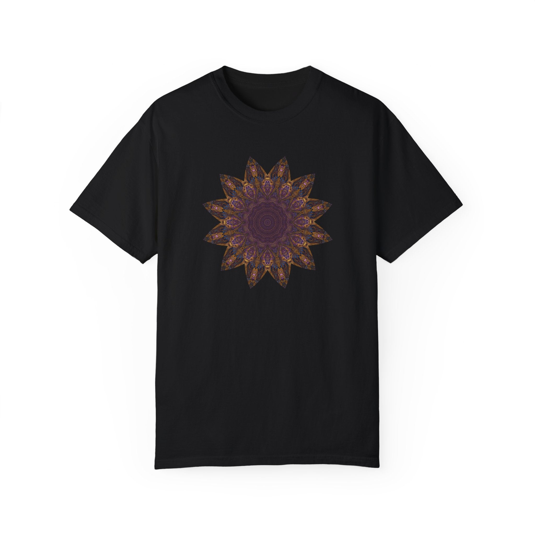 Unisex Garment-Dyed T-shirt - Love Light Mandalas No.1