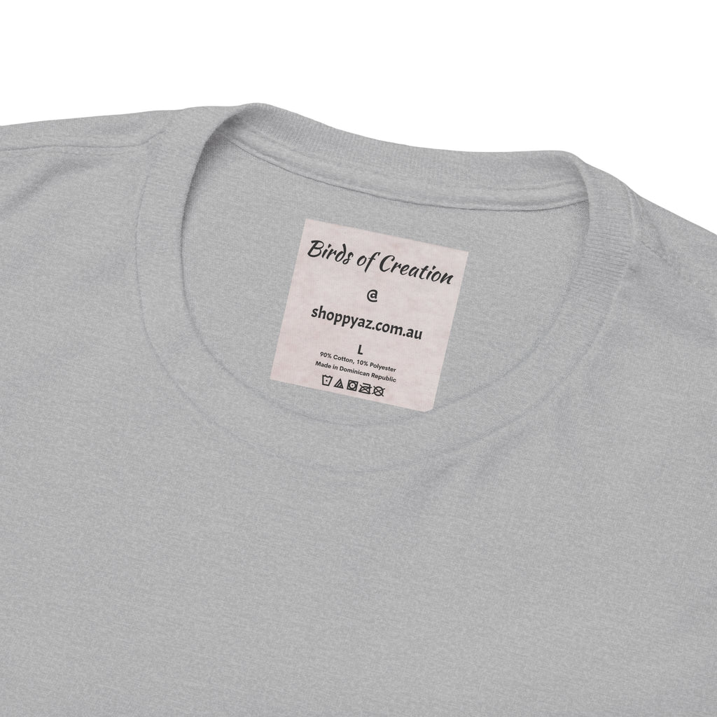 Unisex Heavy Cotton Tee - Birds Of Creation No.2