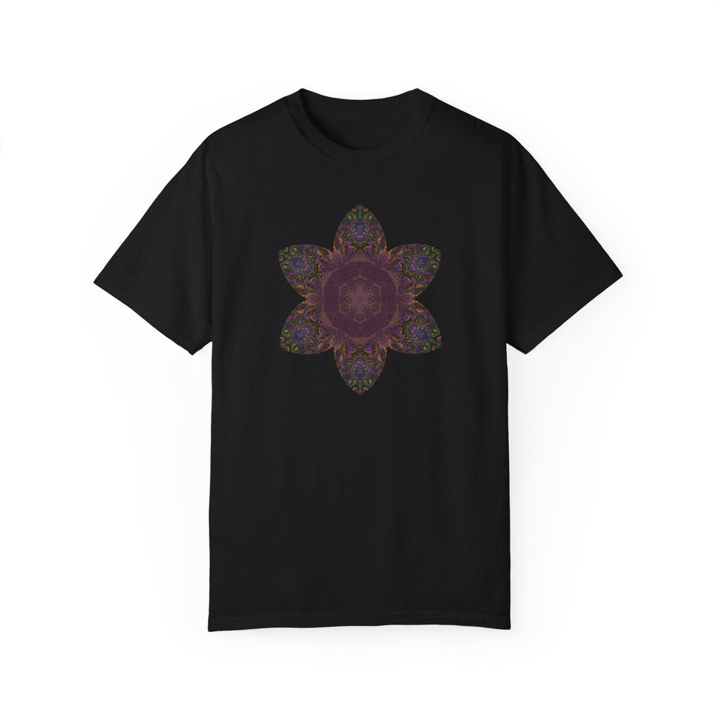 Unisex Garment-Dyed T-shirt - Love Light Mandalas No.3