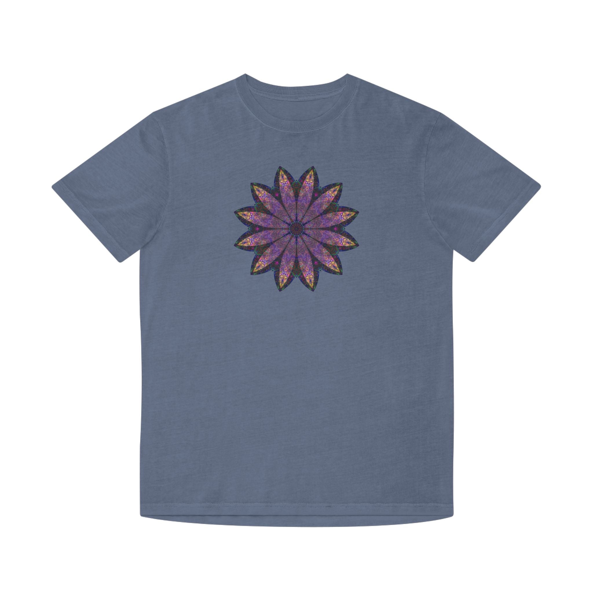 Unisex Faded Shirt - Love Light Mandalas No.24